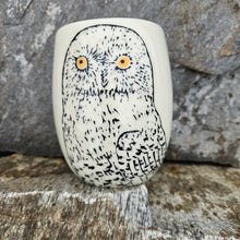 Load image into Gallery viewer, Snowy owl cup, large