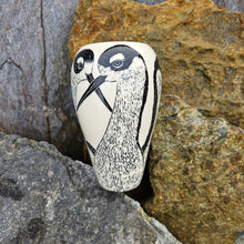 Load image into Gallery viewer, Black-necked stilt vase