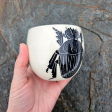 Load image into Gallery viewer, Scarab beetle cup
