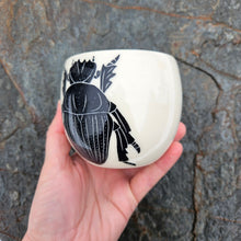 Load image into Gallery viewer, Scarab beetle cup
