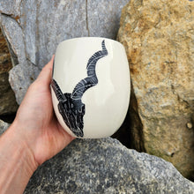 Load image into Gallery viewer, Kudu skull cup, large

