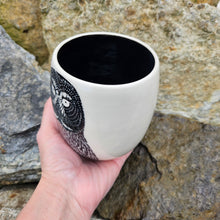 Load image into Gallery viewer, Great gray owl cup, large
