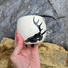 Load image into Gallery viewer, Deer skull cup, medium
