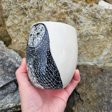 Load image into Gallery viewer, Barn owl cup, large
