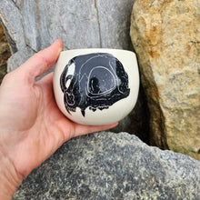 Load image into Gallery viewer, Cat skull cup, medium
