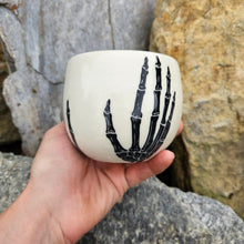 Load image into Gallery viewer, Skeletal hands cup, medium
