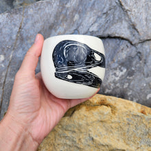 Load image into Gallery viewer, Raven skull cup, medium
