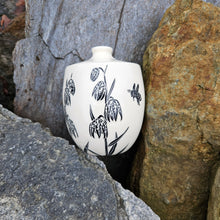 Load image into Gallery viewer, Chocolate lily and bee jar
