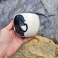 Load image into Gallery viewer, Cat skull cup, medium

