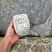 Load image into Gallery viewer, Snowy owl cup, large
