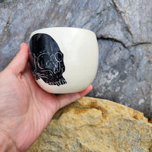 Load image into Gallery viewer, Human skull cup, medium
