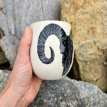 Load image into Gallery viewer, Ram skull cup, large
