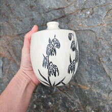 Load image into Gallery viewer, Chocolate lily and bee jar
